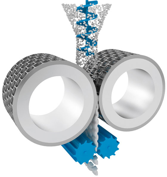 Dry Powder Briquetting Machine Working Principle